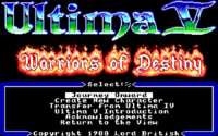 Ultima V: Warriors of Destiny