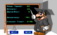 Mario Teaches Typing